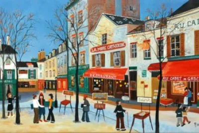 place du tertre Paris