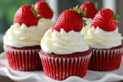 Strawberry Cupcakes
