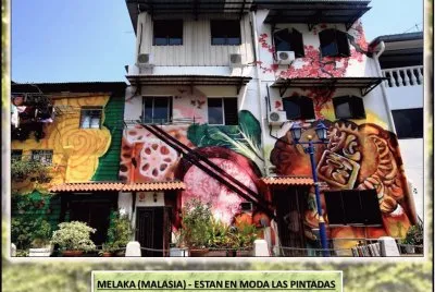 MELAKA (MALASIA) - ESTAN EN MODA LAS PINTADAS