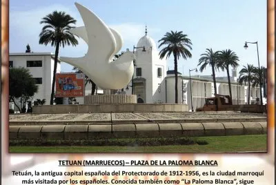 TETUAN (MARRUECOS) â€“ PLAZA DE LA PALOMA BLANCA