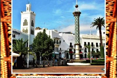 TETUAN (MARRUECOS) â€“ RINCON DE LA ANTIGUA PLAZA DE ESPAÃ‘A