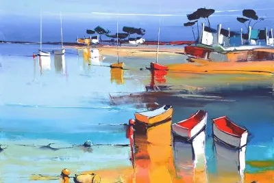Ã®le colorÃ©e jigsaw puzzle