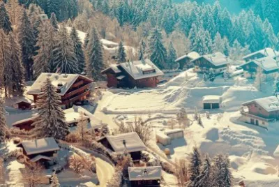Paisaje de invierno jigsaw puzzle