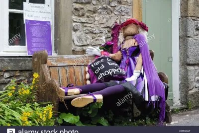 Scarecrow at Kettlewell Festival