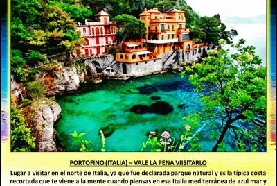 PORTOFINO (ITALIA) â€“ VALE LA PENA VIISITARLO jigsaw puzzle