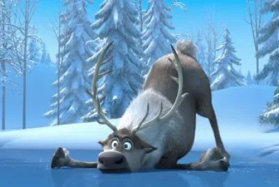 Frozen jigsaw puzzle