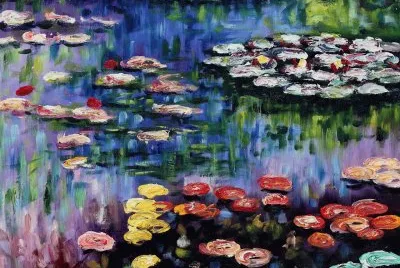 LÃ­rios D 'Ã¡gua - Claude Monet jigsaw puzzle