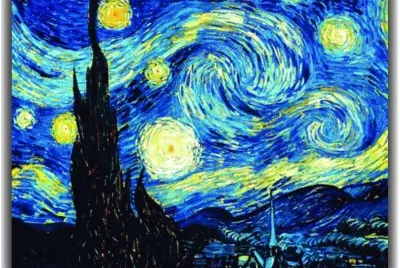 Noite Estrelada - Vicent Van Gogh jigsaw puzzle