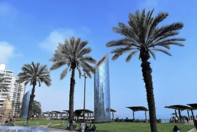 Parque costero en Lima, PerÃº.
