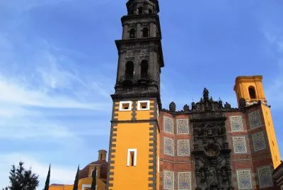 Templo de SebastiÃ¡n de Aparicio en Puebla, MÃ©xico.