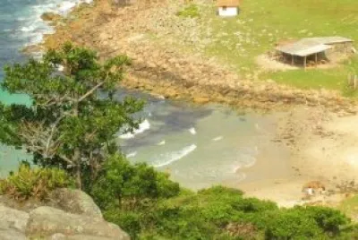 Praia do MaÃ§o - PalhoÃ§a - SC.