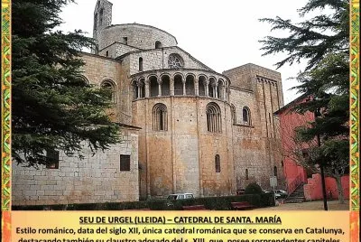 SEU DE URGEL (LLEIDA) â€“ CATEDRAL DE SANTA. MARÃA