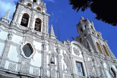 Templo en la Ciudad de Puebla, MÃ©xico.