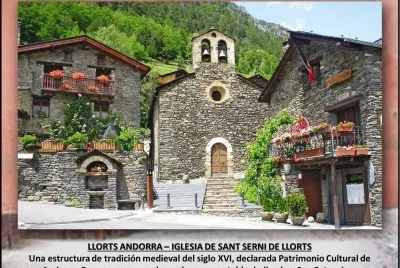 LLORTS ANDORRA â€“ IGLESIA DE SANT SERNI DE LLORTS