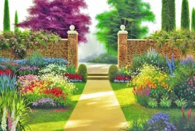 jardin jigsaw puzzle