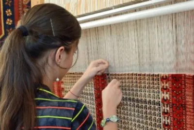 Bukhara Weaver jigsaw puzzle