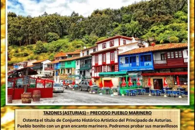 TAZONES (ASTURIAS) â€“ PRECIOSO PUEBLO MARINERO