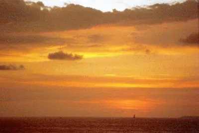 Ocaso en Puerto Vallarta, Jalisco.