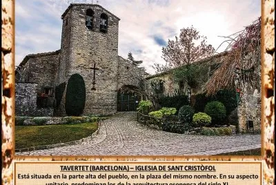TAVERTET (BARCELONA) â€“ IGLESIA DE SANT CRISTÃ’FOL