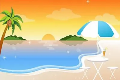 ç¾Žæ™¯çŸ¢é‡åœ–