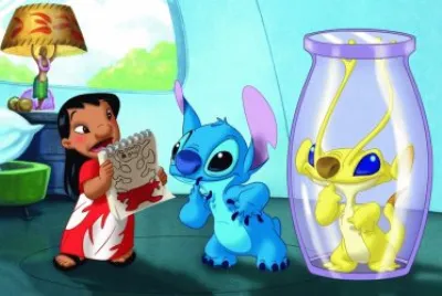 פאזל של Liloo et Stitch