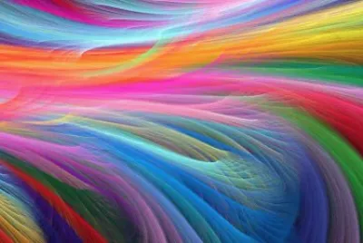 Colorful wall paper