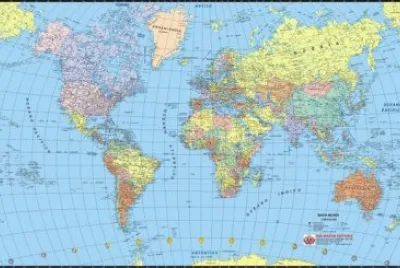 Mapa do mundo