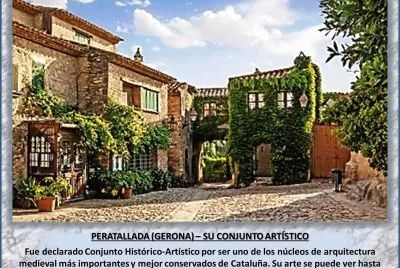 PERATALLADA (GERONA) â€“ SU CONJUNTO ARTÃSTICO