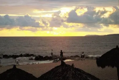 Ocaso en Puerto Vallarta, Jalisco.