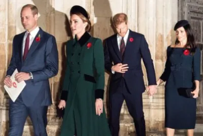 William, Harry, Meghan y Kate jigsaw puzzle