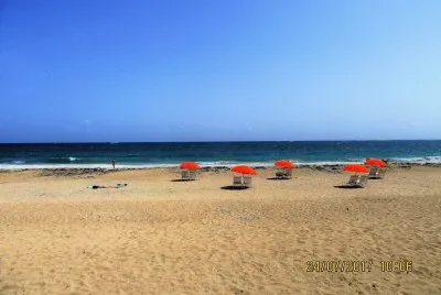 Playa en San Juan, Puerto Rico.