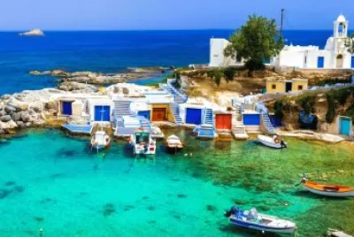 GrÃ¨ce port des Cyclades