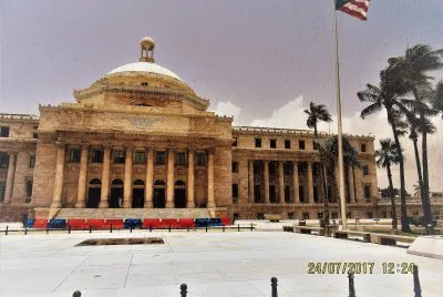 Edificio del Congreso estatal de Puerto Rico.