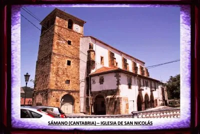 SÃMANO (CANTABRIA) â€“ IGLESIA DE SAN NICOLÃS
