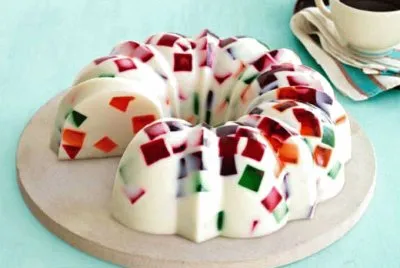 gelatina de mosaico