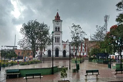 Parque en Santa Barbara Antioquia Colombia