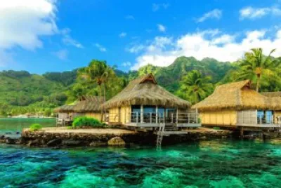 Tahiti paysage marin