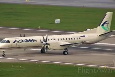Adria Airways Saab 2000 Eslovenia