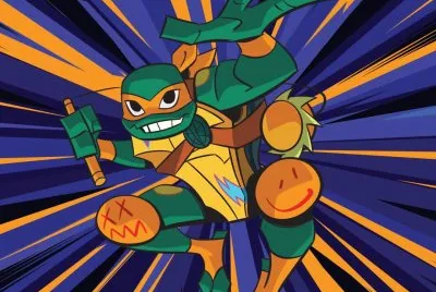 Rise of the TMNT Mikey jigsaw puzzle