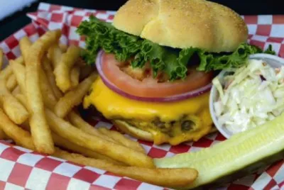 fries and burger jigsaw puzzle