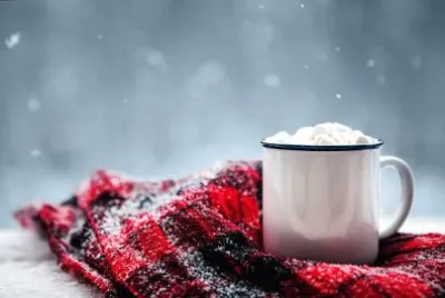Hot Chocolate on a Winter Day