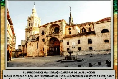 EL BURGO DE OSMA (SORIA) â€“ CATEDRAL DE LA ASUNCIÃ“N jigsaw puzzle
