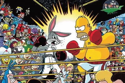 Bugs VS Homero