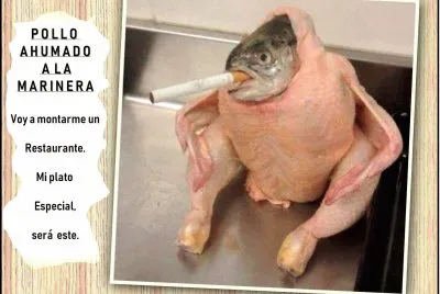 POLLO AHUMADO A LA MARINERA