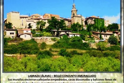 LABRAZA (ÃLAVA) â€“ BELLO CONJUNTO AMURALLADO