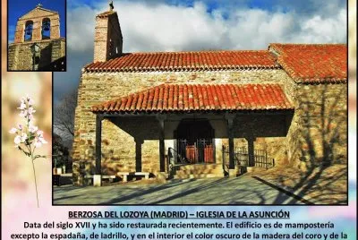 BERZOSA DEL LOZOYA (MADRID) â€“ IGLESIA DE LA ASUNCIÃ“N