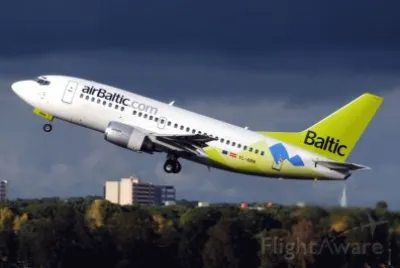 Air Baltic Boeing 737 500 Letonia