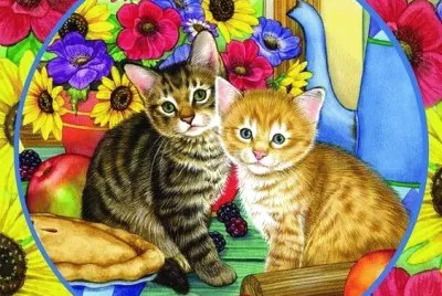 Colorful jigsaw puzzle
