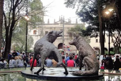Plaza de CoyoacÃ¡n, Ciudad de MÃ©xico. jigsaw puzzle