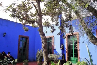Museo Frida Kahlo en CoyoacÃ¡n, Ciudad de MÃ©xico. jigsaw puzzle